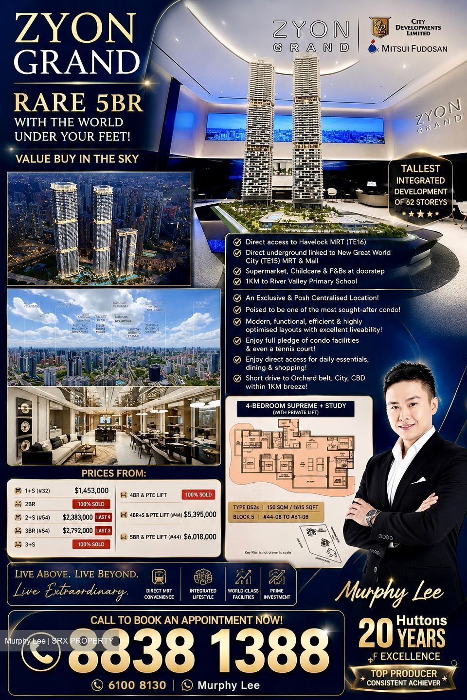 Zyon Grand (D3), Apartment #609422491
